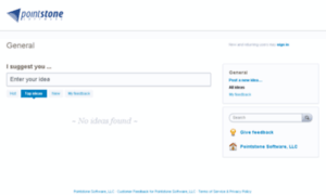 Pointstone.uservoice.com thumbnail