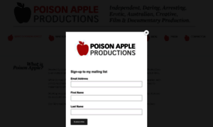 Poisonappleproductions.com.au thumbnail