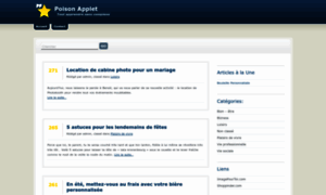 Poisonapplet.com thumbnail