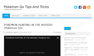 Pokemongotipsandtricks.co thumbnail
