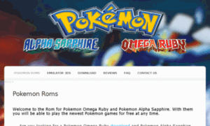 Pokemonomegaruby.pw thumbnail