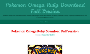 Pokemonomegarubydownloadfullversion.wordpress.com thumbnail