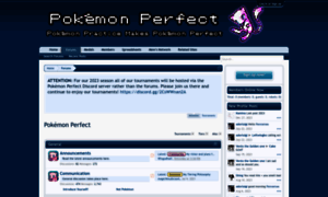Pokemonperfect.com thumbnail