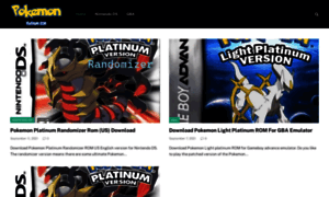 Pokemonplatinumrom.net thumbnail