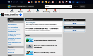 Pokemonrumblerush.gamepress.gg thumbnail