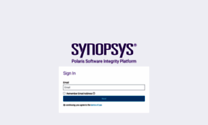 Polaris.synopsys.com thumbnail