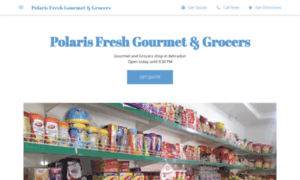 Polarisfreshgourmetgrocers.business.site thumbnail