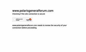Polarisgeneralforum.com thumbnail