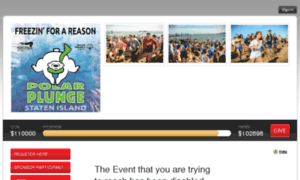 Polarplunge.kintera.org thumbnail