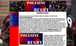 Polesinerugby.com thumbnail