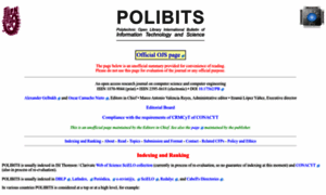 Polibits.gelbukh.com thumbnail