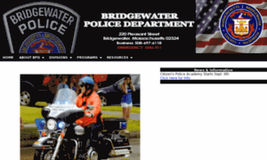 Police.bridgewaterma.org thumbnail