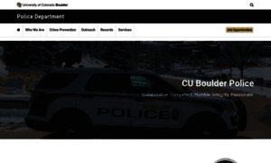 Police.colorado.edu thumbnail
