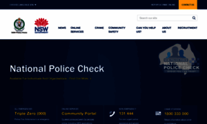 Police.nsw.gov.au thumbnail