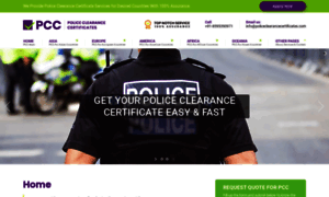 Policeclearancecertificates.com thumbnail