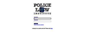 Policelawinstitute.org thumbnail