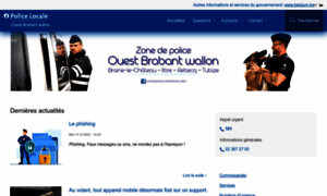 Policeouestbrabantwallon.be thumbnail