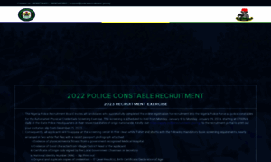 Policerecruitment.gov.ng thumbnail