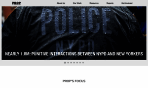 Policereformorganizingproject.org thumbnail