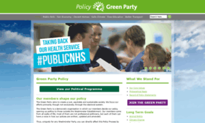 Policy.greenparty.org.uk thumbnail