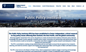 Policycommons.ac.nz thumbnail