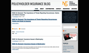 Policyholderinsurancelaw.com thumbnail
