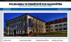 Poliklinikafrenstat.cz thumbnail