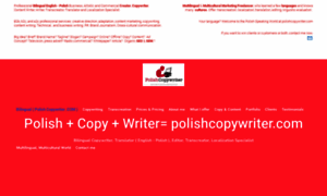 Polishcopywriter.com thumbnail