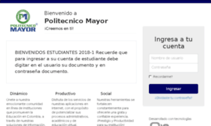 Politecnicomayor.q10academico.com thumbnail