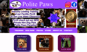 Politepaws.com.au thumbnail