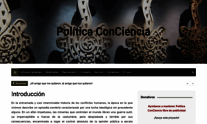 Politicaconciencia.org thumbnail