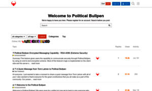 Politicalbullpen.com thumbnail