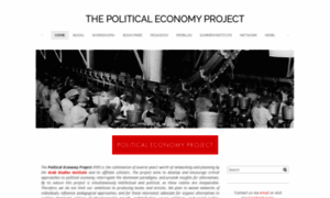 Politicaleconomyproject.org thumbnail