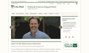 Politicalscience-stage.calpoly.edu thumbnail