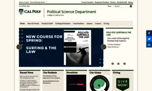 Politicalscience.calpoly.edu thumbnail