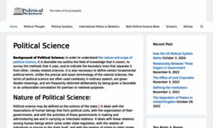 Politicalscienceview.com thumbnail