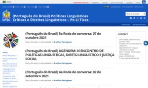 Politicaslinguisticas.paginas.ufsc.br thumbnail