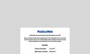 Politicsweb.co.uk thumbnail