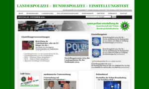 Polizei-einstellung.de thumbnail