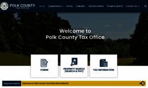 Polk-tax.com thumbnail