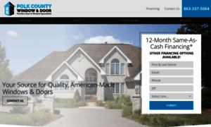 Polkcountywindowanddoor.com thumbnail
