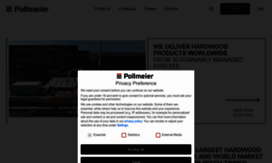 Pollmeier.com thumbnail