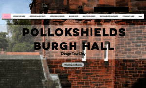 Pollokshieldsburghhall.com thumbnail