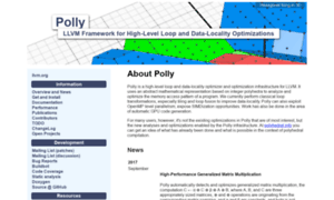 Polly.llvm.org thumbnail