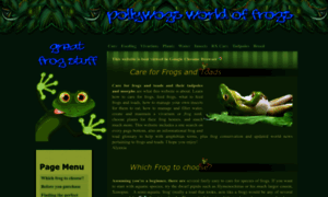 Pollywogsworldoffrogs.com thumbnail