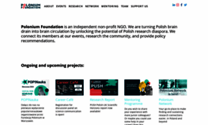 Poloniumfoundation.org thumbnail