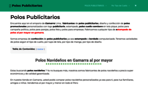 Polos-publicitarios.com thumbnail