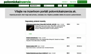 Polovnickainzercia.sk thumbnail