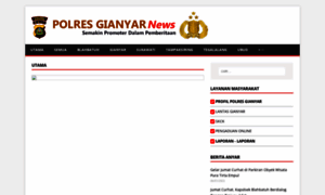 Polresgianyarnews.com thumbnail