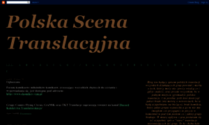 Polskascenatranslacyjna-spis.blogspot.com thumbnail